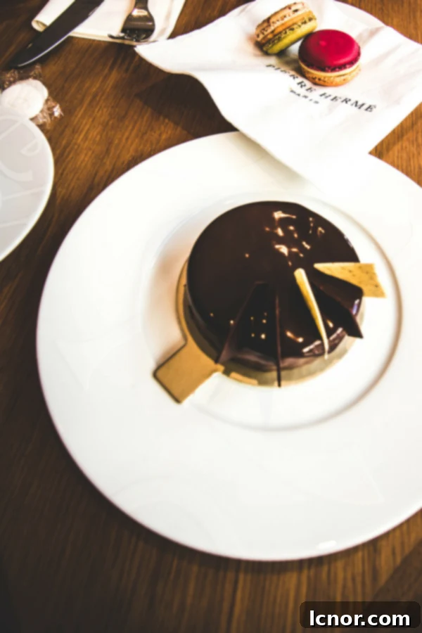 Coffee and Pastries at Pierre Hermé Café