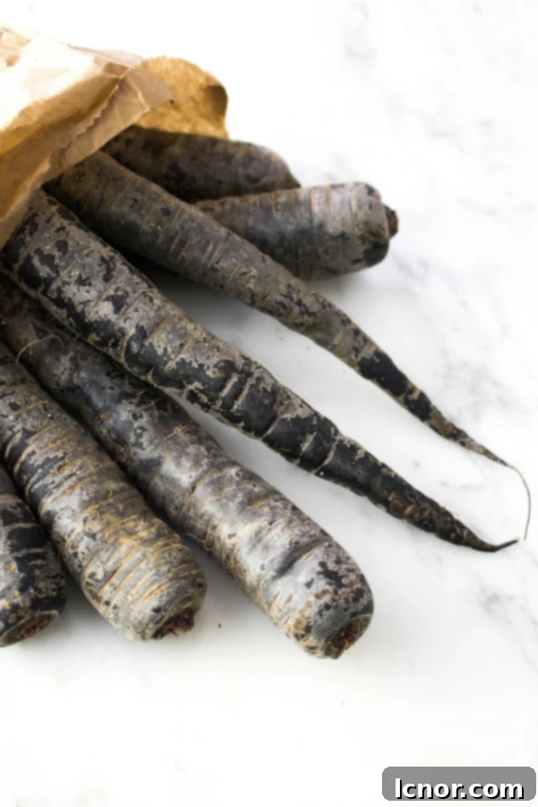 Purple carrot soup vegan