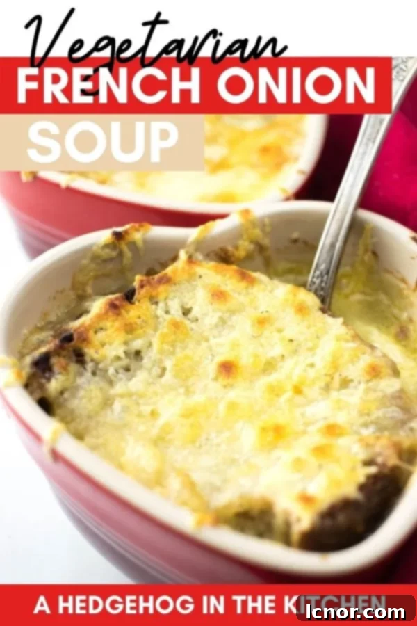 Vegetarian French Onion Soup