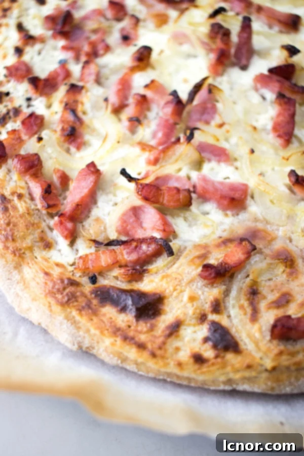 Flammekueche (Alsatian Pizza)