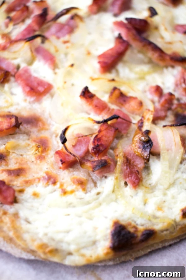 Flammekueche (Alsatian Pizza)