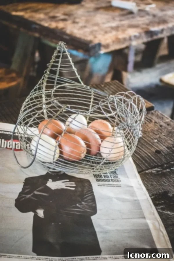 La Recyclerie Paris Eggs in a Basket