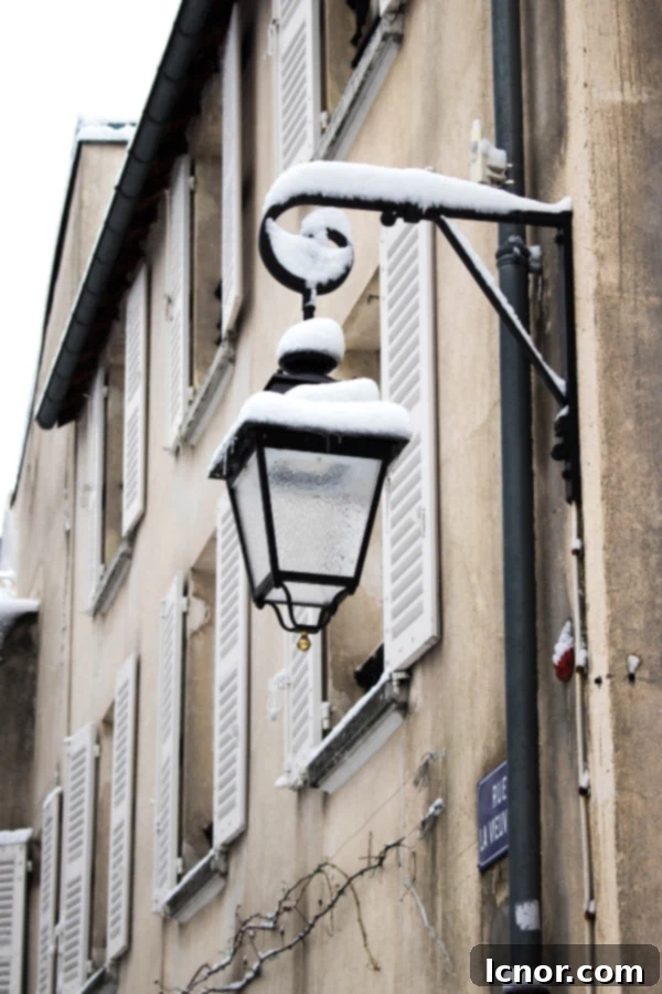 Paris in Winter - Cozy Parisian street scene