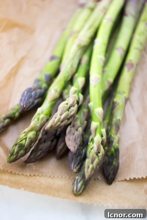 Steamed Asparagus
