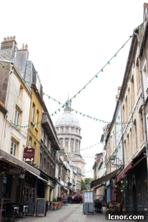 old town in Boulogne-sur-Mer