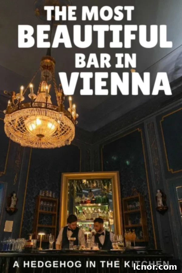 Blaue Bar Vienna Austria, Hotel Sacher, elegant bar